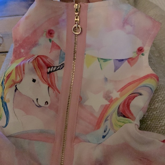 NEW Baby Sara Hannah Banana Unicorn Dress 12 Months - Picture 3 of 3